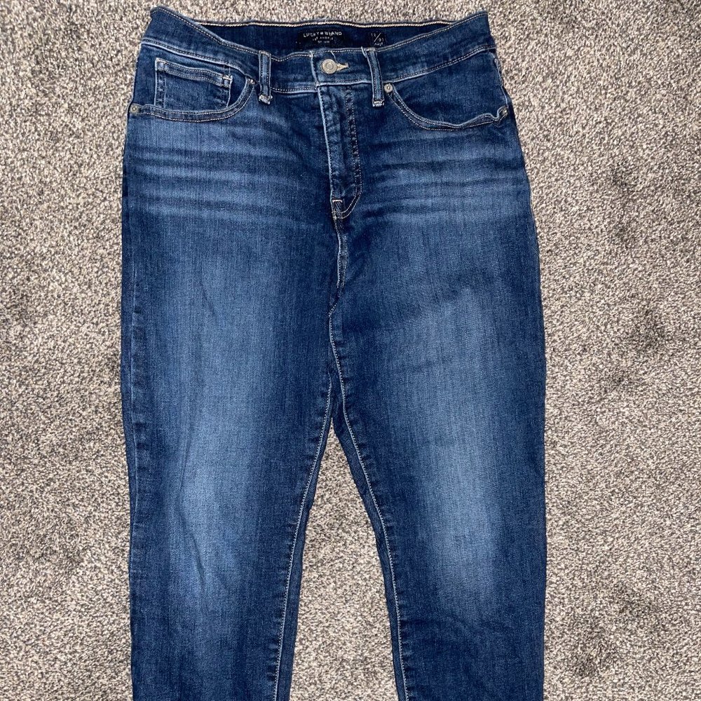 LUCKY BRAND SKINNY JEANS WOMEN SIZE 12